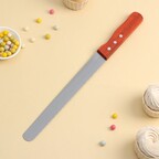 Нож для бисквита мелкие зубцы, рабочая поверхность 25 см