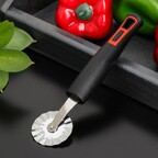 Нож для пиццы «Чили», 18,5 см, цвет чёрный