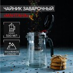 Чайник стеклянный заварочный Magistro «Мантана», 500 мл